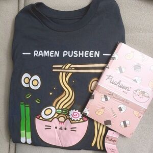 🍜🍣Pusheen Box Exclusive 2026 Spring Long Sleeve Shirt + Journals